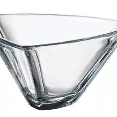 Прозрачный конфетница с крышкой Crystalite Bohemia TRIANGLE 18 см