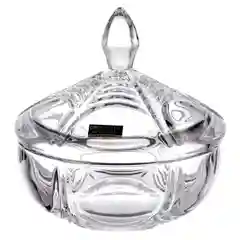 Прозрачный конфетница с крышкой Crystalite Bohemia Orion 15 см