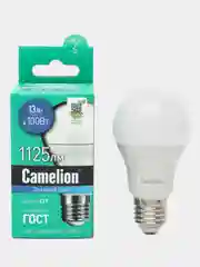 Лампа светодиодная Camelion 13Вт Е27 холодный белый свет, большой шар (12652)