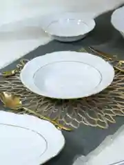 Белый набор плоских тарелок 21 см Repast Классика( 6 шт)