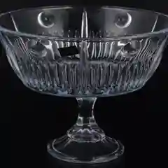 Прозрачный конфетница Crystalite Bohemia "Pluto-New Nova", на ножке, 22 см. 22753