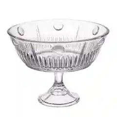 Прозрачный конфетница Crystalite Bohemia "Pluto-New Nova", на ножке, 22 см. 22753