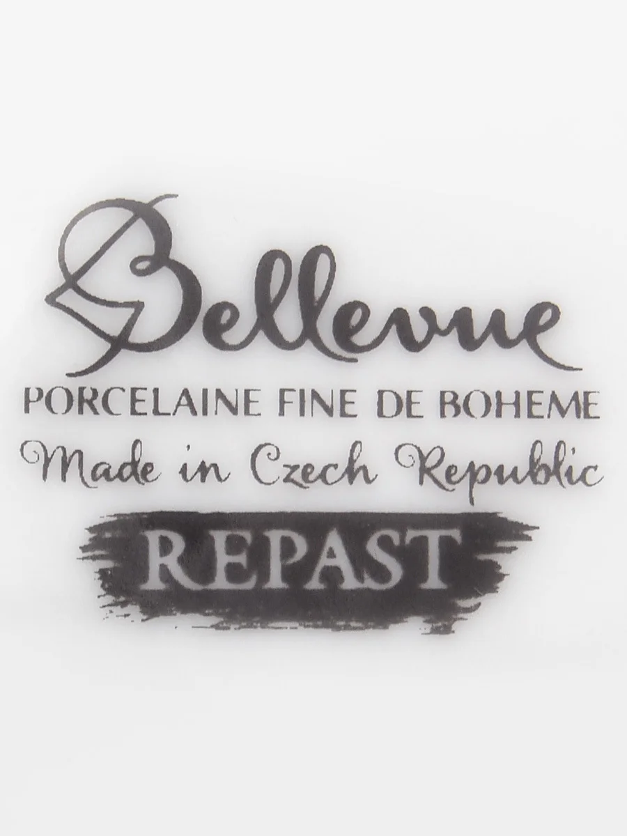 Белый оригинальный набор чайных пар Repast Bellevue 180 мл (6 пар)