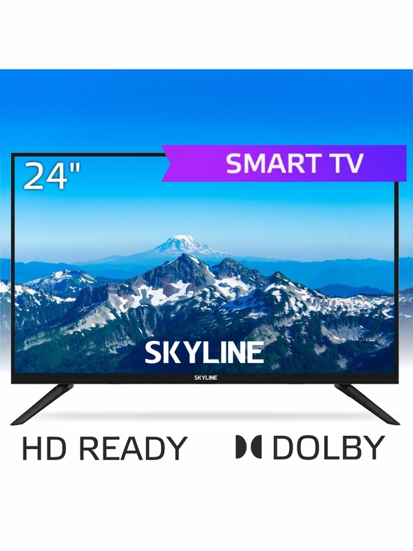Телевизор HD SKYLINE 24YST5970, SMART-TV, Wi-Fi ,Android 9.0