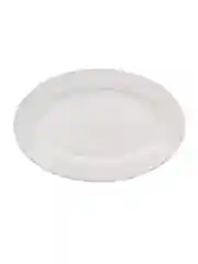Белый блюдо овальное 33 см Repast Жемчуг