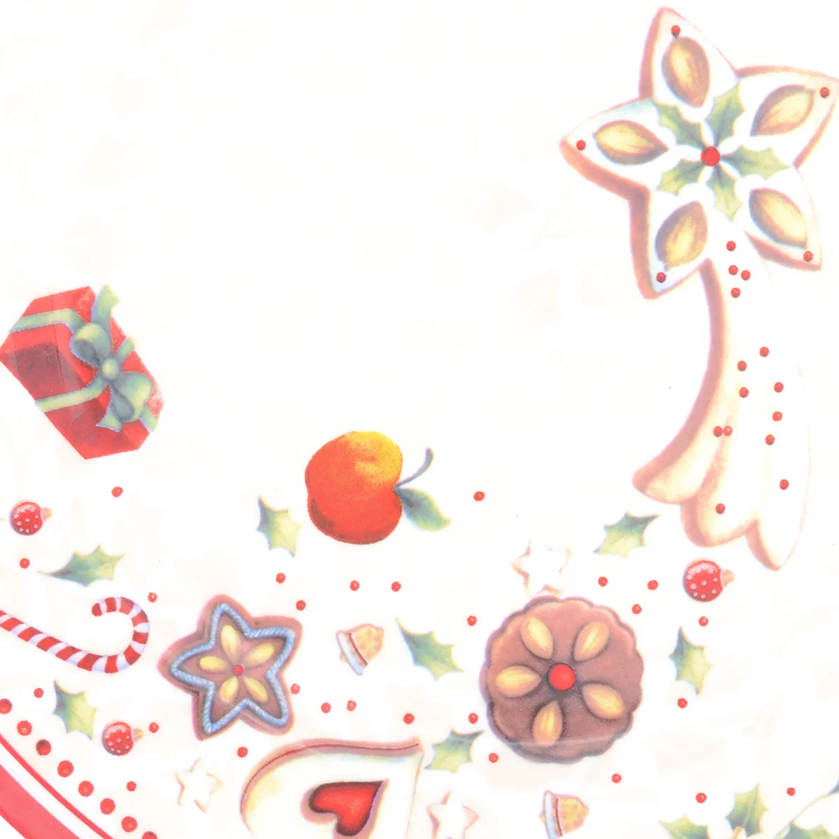 Разноцветный тарелка Repast Christmas world Multi диаметр 21 см