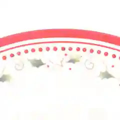 Разноцветный тарелка Repast Christmas world Multi диаметр 21 см
