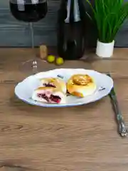 Белый блюдо овальное плоское Repast 22 см Гуси