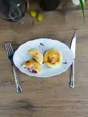 Белый блюдо овальное плоское Repast 22 см Гуси