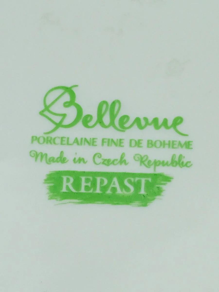Белый оригинальное блюдо овальное Repast Bellevue 32 см