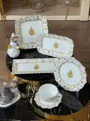 Разноцветный блюдо овальное Repast Christmas world Toys yellow диаметр 25*15,5 см