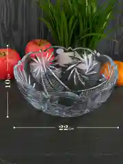 Прозрачный конфетница Crystalite Bohemia Pinwheel 22 см