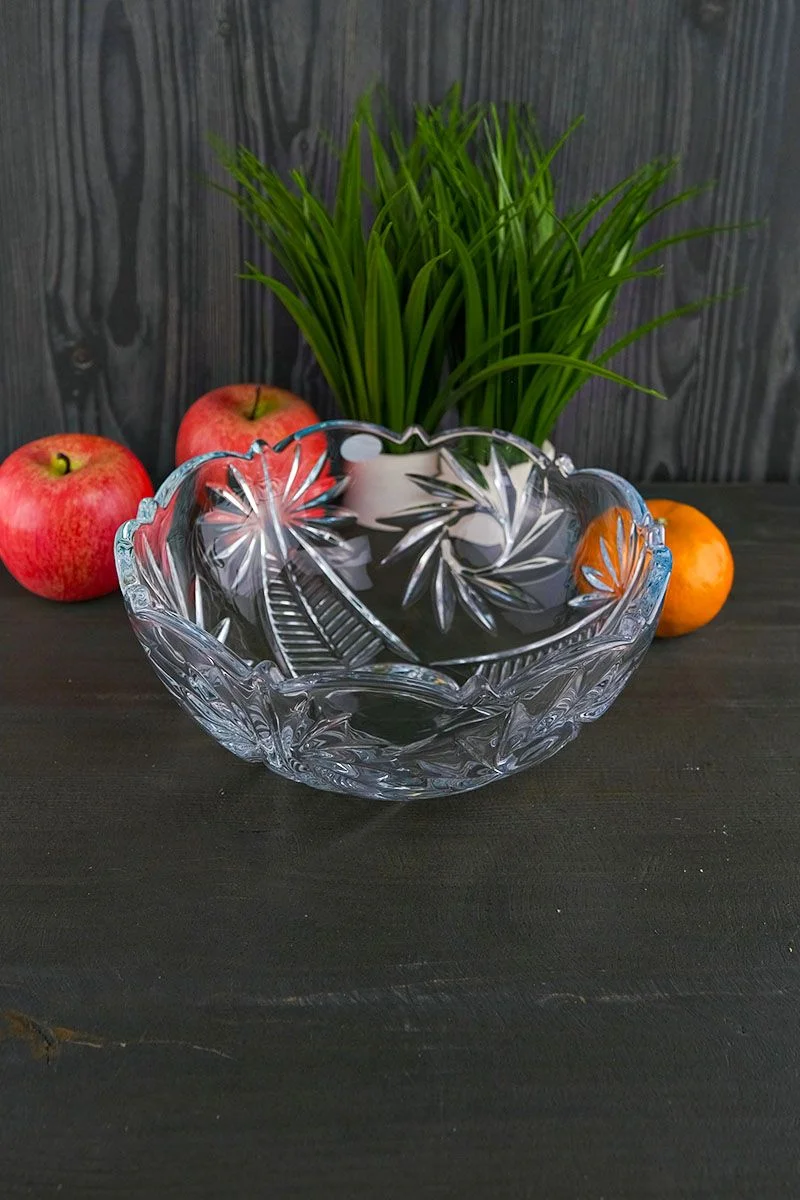 Прозрачный конфетница Crystalite Bohemia Pinwheel 22 см