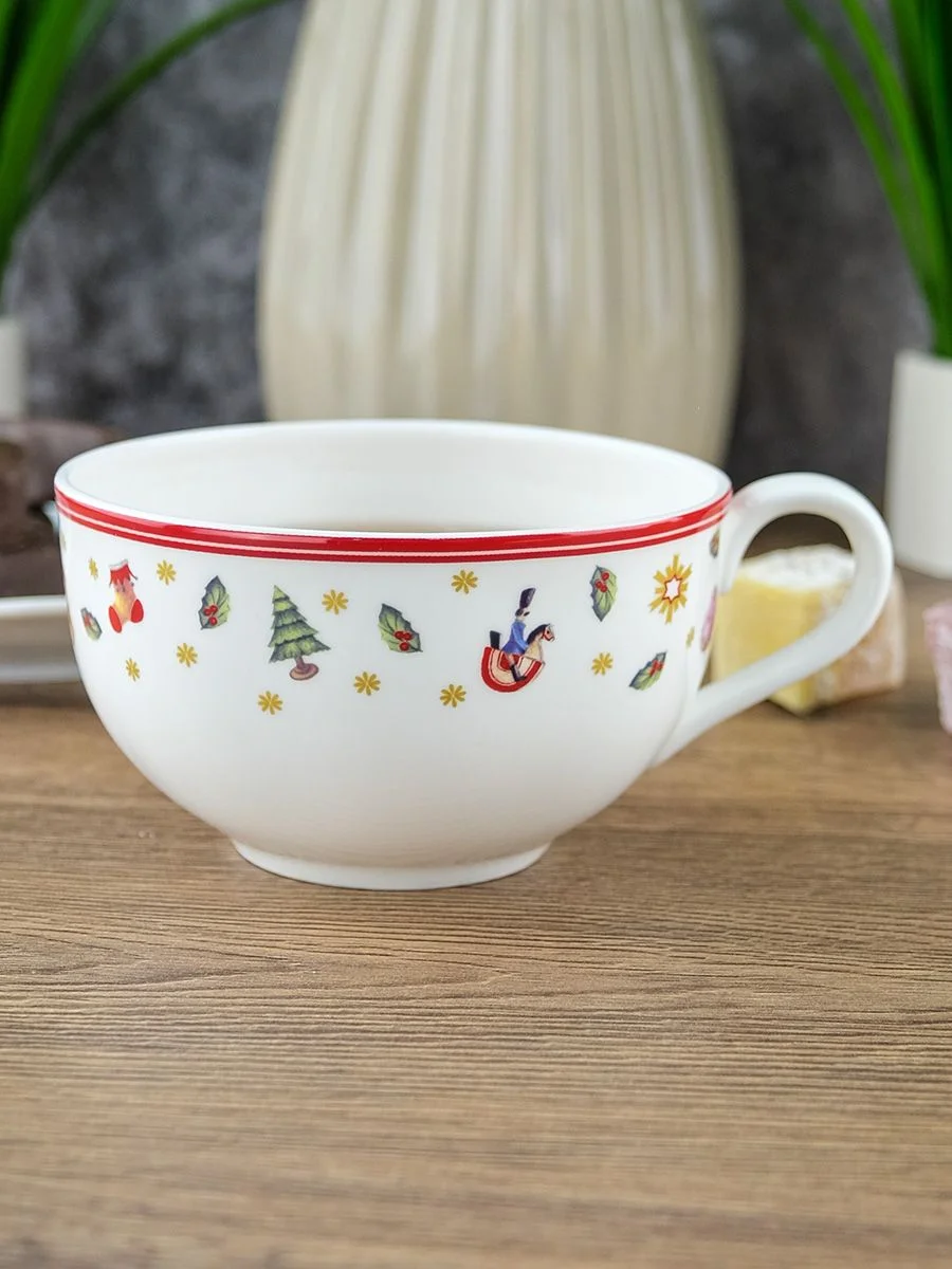 Разноцветный кружка Repast Christmas world Toys red 300 мл