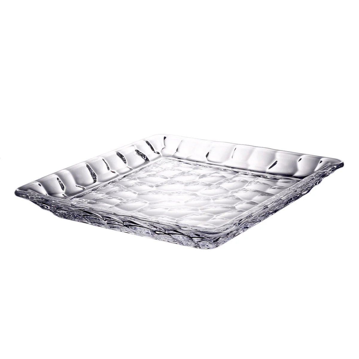 Прозрачный фруктовница Crystalite Bohemia Marble 26см