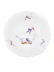 Белый салатник Repast 23 см Гусики