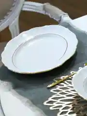 Белый блюдо овальное плоское 22 см Repast Классика