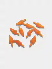 Носики морковки для игрушек, 17 х 9 мм, 10 штук