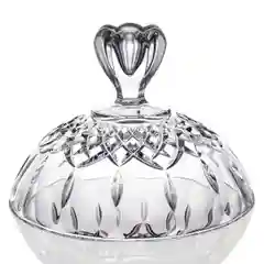 Прозрачный конфетница с крышкой RCR Opera 18см