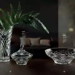 Прозрачный конфетница с крышкой RCR Melodia 18 см