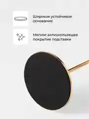 Золотой подсвечники для свечей Birdhouse, металлические