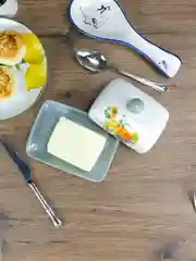 Желтый маслёнка с крышкой "Тыква"