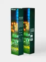 Светильник грунтовый REXANT Лалели, 3000К, встроенный аккумулятор, солнечная панель
