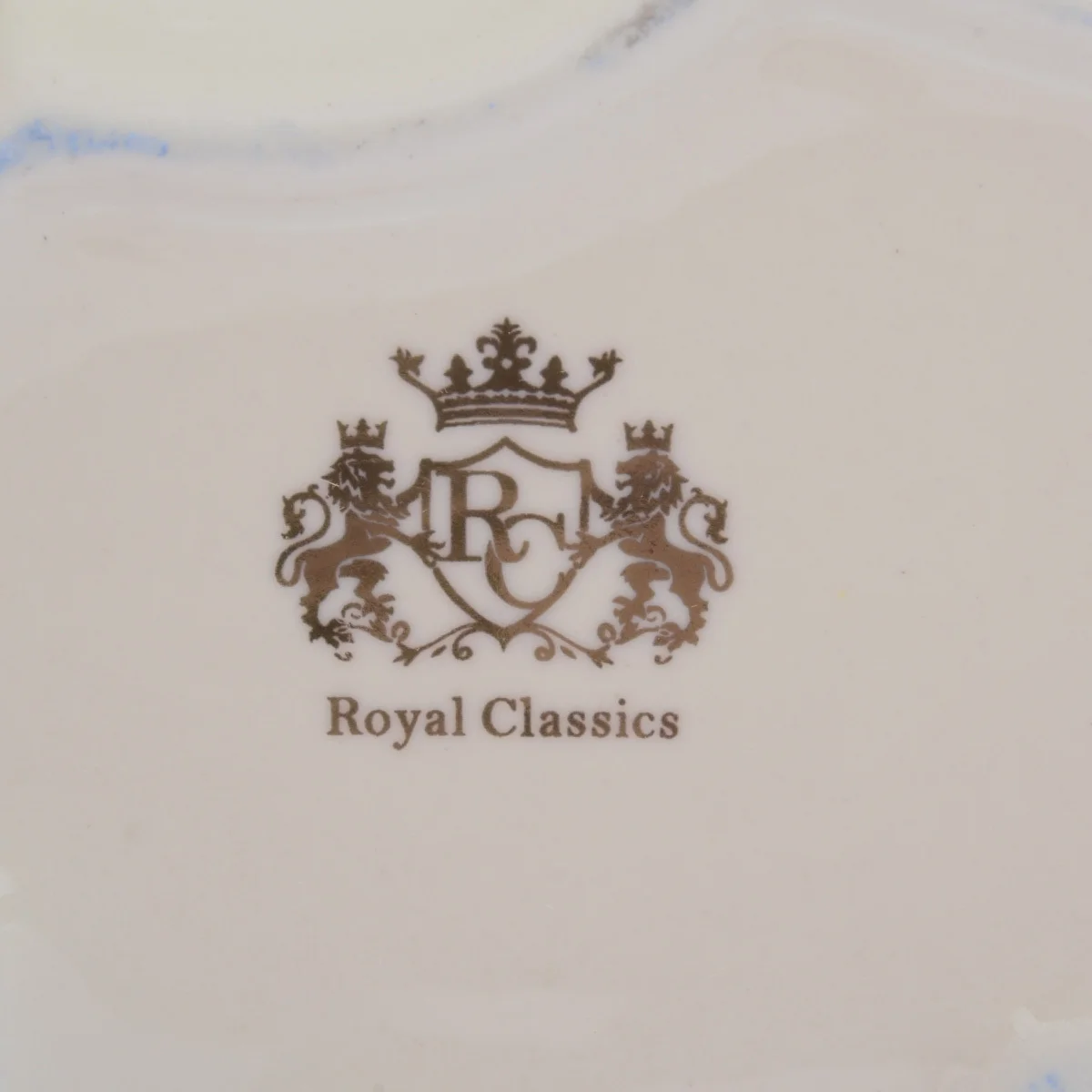 Белый менажница (блюдо) 3-х секционная Royal Classics Розы 30 см