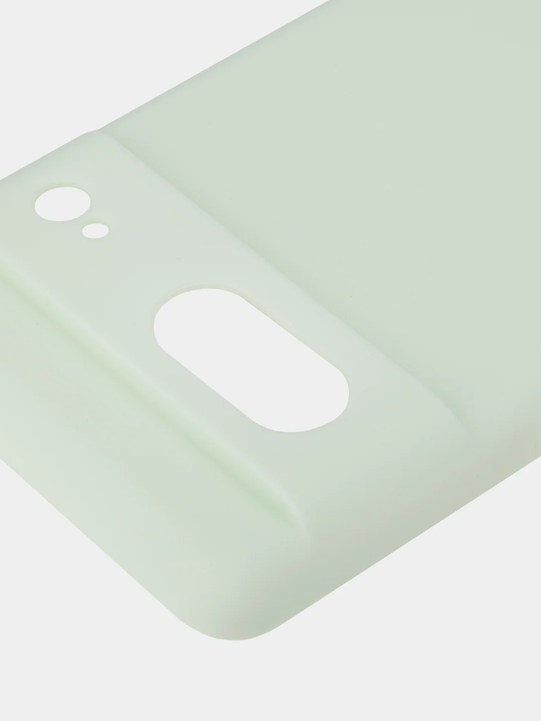 Мятный чехол для Google Pixel 7 силиконовый BROSCORP матовый, тонкий, бортик-защита вокруг камер