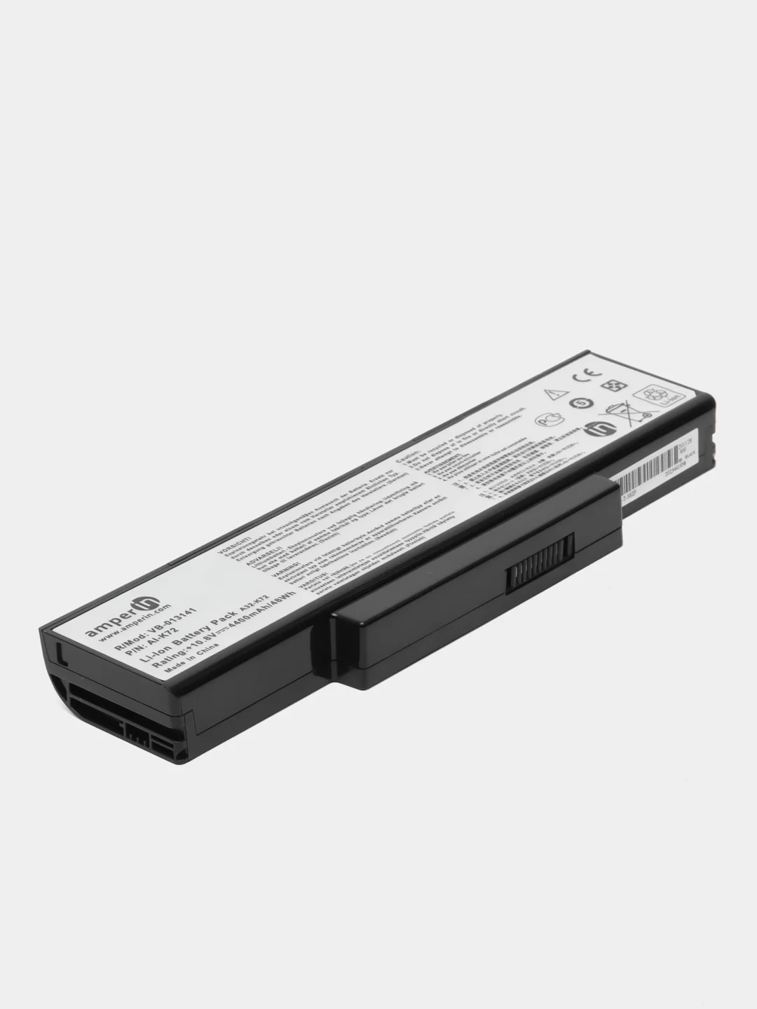Аккумуляторная батарея Amperin для ноутбука Asus K Series 11.1v 4400mAh (49Wh) AI-K72