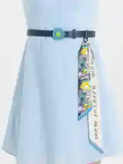 Белый ремень женский