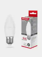 Лампа светодиодная REXANT Свеча (CN), 9,5Вт, E27, 903Лм, 2700K