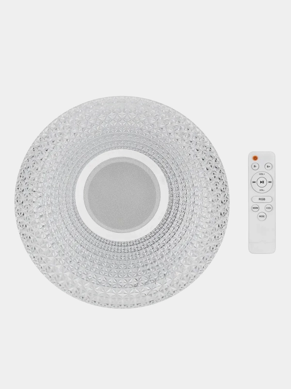 Светильник настенно-потолочный REXANT Satori Melody, 2700-6500K, RGB, Bluetooth, динамик