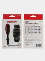 Набор отверток для точных работ REXANT, 37 предметов