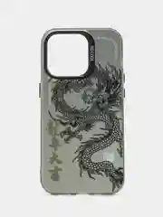 Черный чехол для айфон (iPhone) 11 12 13 14 15 16 Pro Max Plus