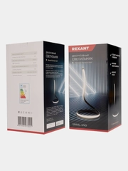 Светильник декоративный REXANT Spiral Uno, LED, 2Вт, 3000К, 5В, черный