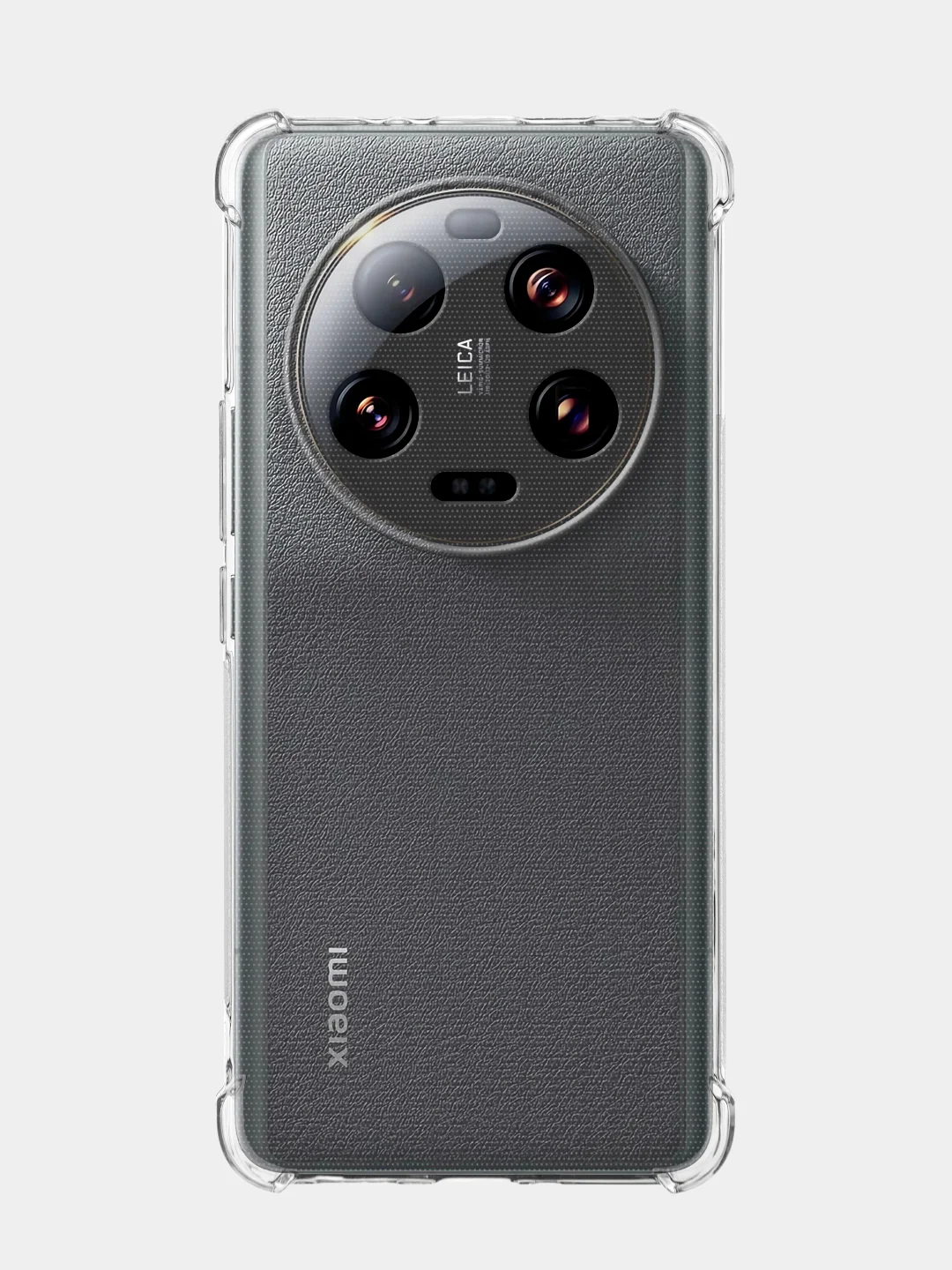 Прозрачный силиконовый чехол BROSCORP для Xiaomi 13 Ultra, с защитой камер и от прилипания