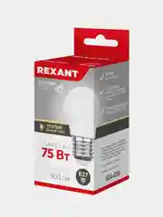 Лампа светодиодная REXANT Шарик (GL), 9,5Вт, E14, 903Лм, 4000K