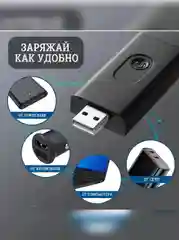 Черный светильник ночник для чтения, лампа на прищепке, мини фонарь для чтения книг с подсветкой