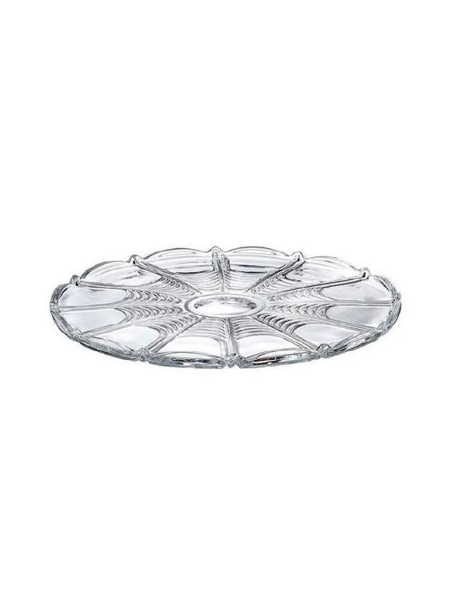 Прозрачный тарелка Crystalite Bohemia Orion 31 см