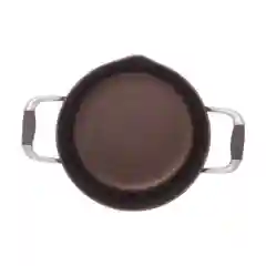Шоколадный кастрюля со стеклянной крышкой Repast Dark chocolate 2,4 л, 20х9 см (индукция)