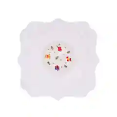 Белый салатник квадратный Repast Red toys 24*24*8.7 см