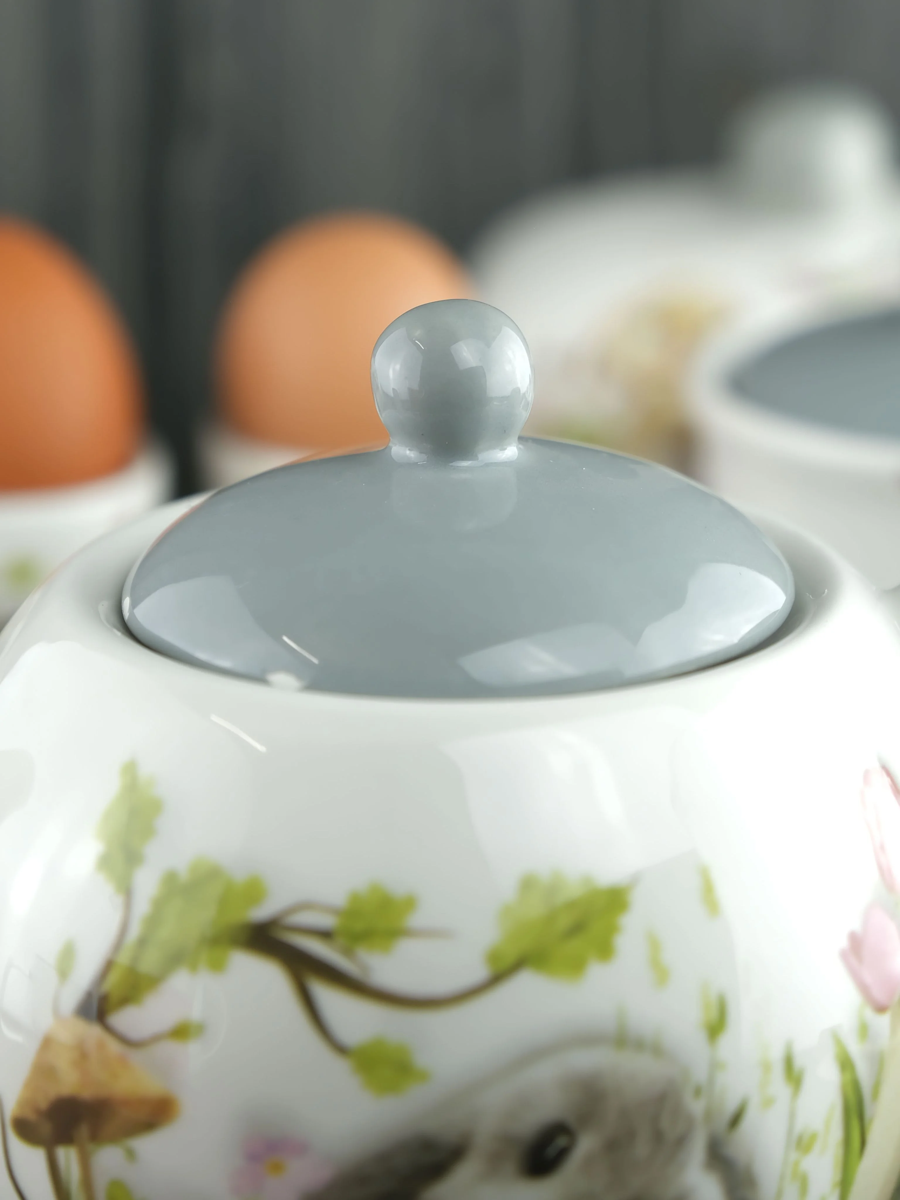 Серый металлик чайник Repast Sweet Bunny 950 мл