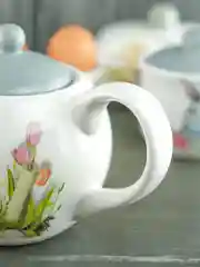 Серый металлик чайник Repast Sweet Bunny 950 мл