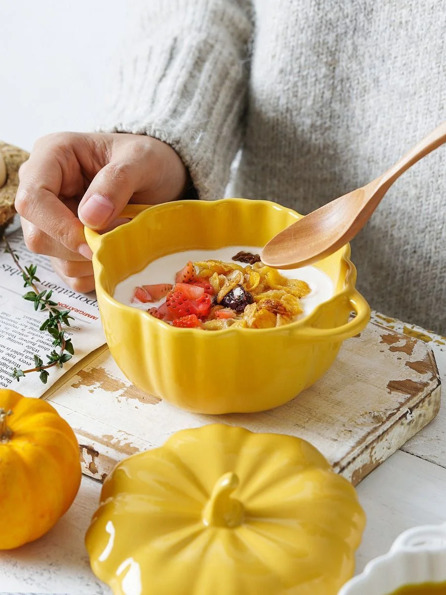 Желтый форма для запекания Repast Pumpkin 240 мл 13х10,5х5 см