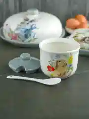 Серый сахарница с ложкой Repast Honey Bunny 9.8*9.8*9.6