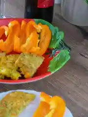 Красный блюдо Repast Rich harvest Томат 22*21.8*4 см