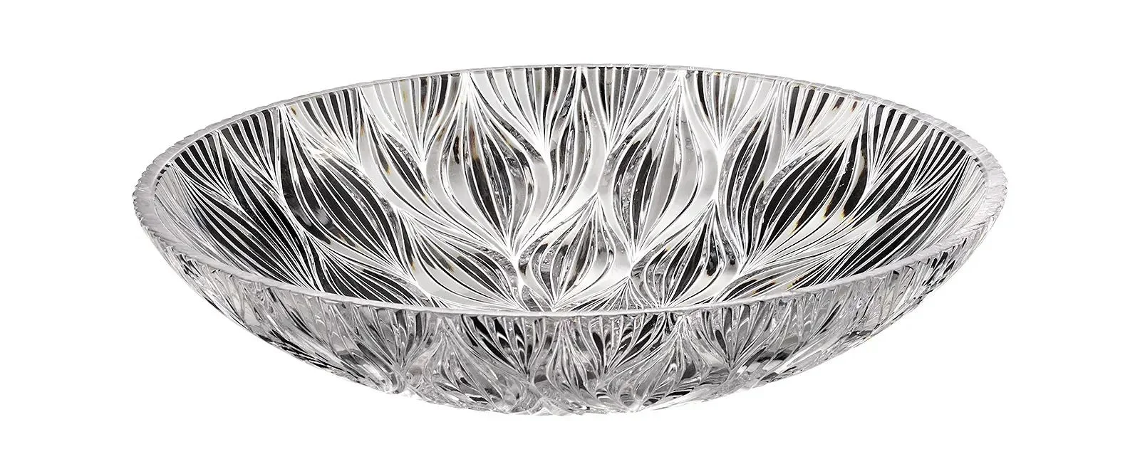 Прозрачный салатник Crystalite Bohemia ONION 26 см