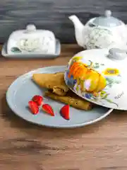 Блюдо для блинов с крышкой REPAST Тыква 23*23*9,7 см