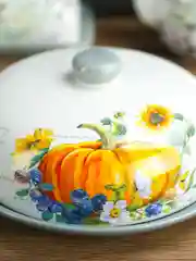 Блюдо для блинов с крышкой REPAST Тыква 23*23*9,7 см